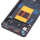 Original Front Housing LCD Frame Bezel Plate For OPPO Reno6 5G PEQM00 CPH2251(Black)