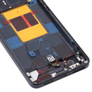 Original Front Housing LCD Frame Bezel Plate For OPPO Reno6 5G PEQM00 CPH2251(Black)