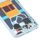 Original Front Housing LCD Frame Bezel Plate For OPPO Reno6 5G PEQM00 CPH2251 (Green)
