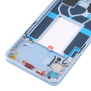 Original Front Housing LCD Frame Bezel Plate For OPPO Reno6 5G PEQM00 CPH2251 (Blue)