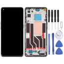 Original LCD Screen and Digitizer Full Assembly with Frame For OPPO Reno5 Pro 5G(Black)