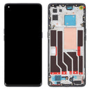 Original LCD Screen and Digitizer Full Assembly with Frame For OPPO Reno5 Pro 5G(Black)