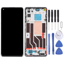 Original LCD Screen and Digitizer Full Assembly with Frame For OPPO Reno5 Pro 5G(Silver)