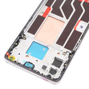 Original LCD Screen and Digitizer Full Assembly with Frame For OPPO Reno5 Pro 5G(Silver)