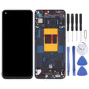 Original LCD Screen and Digitizer Full Assembly with Frame For OPPO Reno6 5G PEQM00 CPH2251(Black)