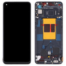 Original LCD Screen and Digitizer Full Assembly with Frame For OPPO Reno6 5G PEQM00 CPH2251(Black)