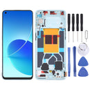 Original LCD Screen and Digitizer Full Assembly with Frame For OPPO Reno6 5G PEQM00 CPH2251 (Green)