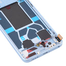 Original LCD Screen and Digitizer Full Assembly with Frame For OPPO Reno6 5G PEQM00 CPH2251 (Blue)