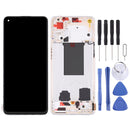Original LCD Screen and Digitizer Full Assembly with Frame For OPPO Reno7 5G China PFJM10 (Gold)