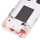 Original LCD Screen and Digitizer Full Assembly with Frame For OPPO Reno7 5G China PFJM10 (Gold)