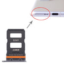 SIM Card Tray + SIM Card Tray for Xiaomi 12/12X/12 Pro (Black)