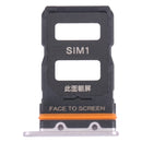 SIM Card Tray + SIM Card Tray for Xiaomi 12/12X/12 Pro (Silver)