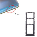SIM Card Tray + SIM Card Tray + Micro SD Card Tray for Infinix Zero 6/Zero 6 Pro X620B X620(Black)