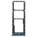 SIM Card Tray + SIM Card Tray + Micro SD Card Tray for Infinix Hot 10 X682B X682C(Green)