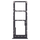 SIM Card Tray + SIM Card Tray + Micro SD Card Tray for Infinix Smart HD 2021 X612B X612(Black)
