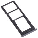 SIM Card Tray + SIM Card Tray + Micro SD Card Tray for Infinix Smart HD 2021 X612B X612(Black)