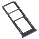 SIM Card Tray + SIM Card Tray + Micro SD Card Tray for Infinix Smart HD 2021 X612B X612(Black)