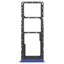 SIM Card Tray + SIM Card Tray + Micro SD Card Tray for Infinix Hot 10s NFC/Hot 10s/Hot 10T(Blue)