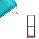 SIM Card Tray + SIM Card Tray + Micro SD Card Tray for Infinix Note 10 X693(Silver)