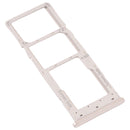 SIM Card Tray + SIM Card Tray + Micro SD Card Tray for Tecno Pouvoir 3 Plus LB8 LB8a(Gold)
