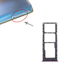 SIM Card Tray + SIM Card Tray + Micro SD Card Tray for Tecno Camon 15 CD7(Purple)