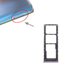 SIM Card Tray + SIM Card Tray + Micro SD Card Tray for Tecno Spark 7 Pro (Silver)