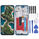 TFT LCD Screen for Nokia X20 TA-1341 TA-1344 Digitizer Full Assembly with Frame (Blue)