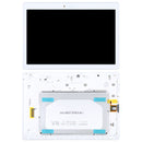 OEM LCD Screen for Lenovo Tab 2 A10-30 YT3-X30 Digitizer Full Assembly with Frame (White)