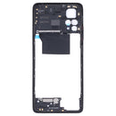 Original Middle Frame Bezel Plate for Xiaomi Redmi Note 11 Pro 4G 2201116TG 2201116TI(Black)