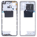 Original Middle Frame Bezel Plate for Xiaomi Redmi Note 11 Pro 4G 2201116TG 2201116TI(Silver)