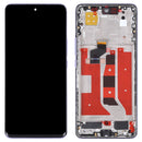 Original OLED LCD Screen for Huawei Nova 9 Digitizer Full Assembly with Frame(Purple)