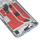 Original LCD Screen for Huawei Nova 9 SE Digitizer Full Assembly with Frame(Purple)