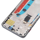 Original LCD Screen for Honor X30i Digitizer Full Assembly with Frame(Black)