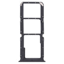 For OPPO A95 4G/Reno6 Lite SIM Card Tray + SIM Card Tray + Micro SD Card Tray (Black)
