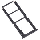 For OPPO A56 5G SIM Card Tray + SIM Card Tray + Micro SD Card Tray (Black)