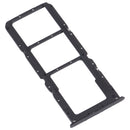For OPPO A56 5G SIM Card Tray + SIM Card Tray + Micro SD Card Tray (Black)