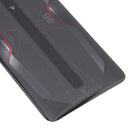 Glass Battery Back Cover for ZTE Nubia Red Magic 6(Black)