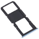 SIM Card Tray + Micro SD Card Tray for OnePlus Nord N200 5G DE2118 / DE2117(Blue)