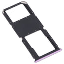 SIM Card Tray + Micro SD Card Tray for OnePlus Nord N200 5G DE2118 / DE2117(Purple)