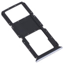 SIM Card Tray + Micro SD Card Tray for OnePlus Nord N200 5G DE2118 / DE2117(Silver)