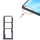 SIM Card Tray + SIM Card Tray + Micro SD Card Tray for OnePlus Nord N200 5G DE2118 / DE2117 (Purple)