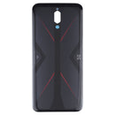 Battery Glass Back Cover for ZTE Nubia Red Magic 5G NX659J(Black)