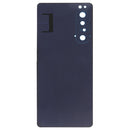 Original Battery Back Cover with Camera Lens Cover for Sony Xperia 1 II(Black)