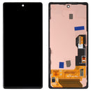 Original LCD Screen For Google Pixel 6A GX7AS GB62Z G1AZG Digitizer Full Assembly with Frame (Black)