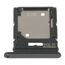SIM Card Tray + Micro SD Card Tray For Xiaomi Redmi Note 11 Pro 4G/Redmi Note 11 Pro 5G/Redmi Note 11E Pro/Redmi Note 11 Pro+ 5G India/Poco X4 Pro 5G (Black)
