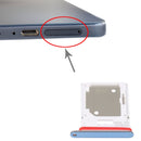 SIM Card Tray + Micro SD Card Tray For Xiaomi Redmi Note 11 Pro 4G/Redmi Note 11 Pro 5G/Redmi Note 11E Pro/Redmi Note 11 Pro+ 5G India/Poco X4 Pro 5G (Blue)