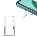 SIM Card Tray + SIM Card Tray + Micro SD Card Tray For Xiaomi Redmi Note 11E (Silver)