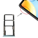 SIM Card Tray + SIM Card Tray + Micro SD Card Tray For Xiaomi Redmi 10C/Redmi 10 India (Green)