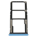 SIM Card Tray + SIM Card Tray + Micro SD Card Tray For Xiaomi Redmi 10C/Redmi 10 India (Blue)