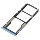 SIM Card Tray + SIM Card Tray + Micro SD Card Tray For Xiaomi Redmi 10C/Redmi 10 India (Blue)